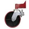Wheel Kit for Five Leg Pipe Stand - Set of 5 Swivel Casters