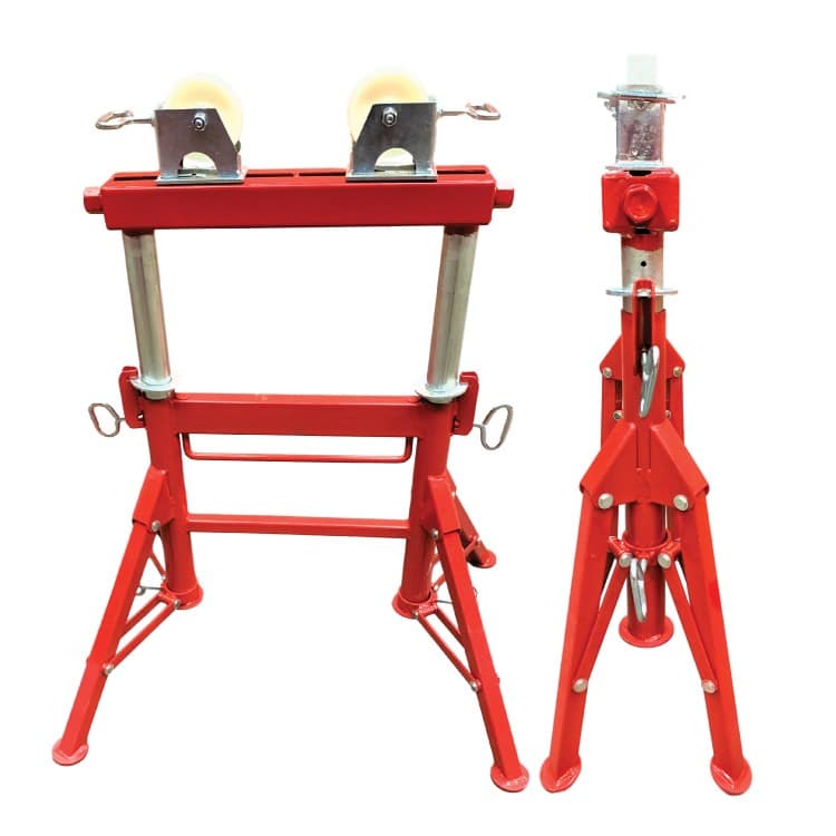 B&B 4305 Adjustable Four Leg Pipe Roller, B&B Pipe Roller - GES – General Equipment & Supply