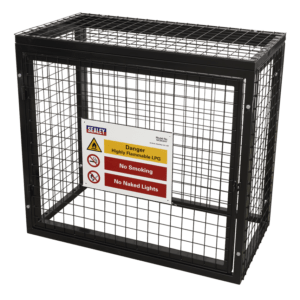 Air Compressor Safety Cages