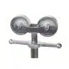 Pipe Roller Head - Stainless Steel Wheels - 1" to 24" Pipe (1000 kg Capacity)