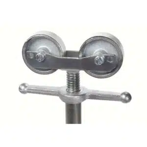 Pipe Roller Head - Stainless Steel Wheels