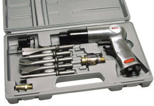 Medium Duty Air Hammer Kit - Round Head - 3,200 Blows/min