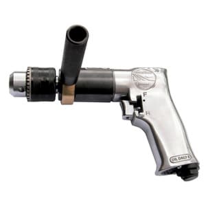 Air Reversible Drill - 1/2" - c/w Keyless Chuck - 800 rpm - (SP-D141KL)
