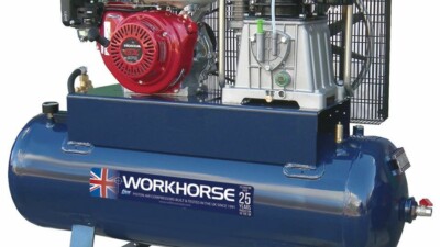 Workhorse Petrol Air Compressor 11HP 150L E/Start