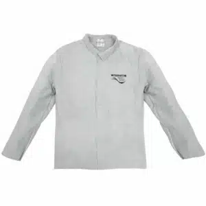 Dakota Chrome Leather Welders Jacket - Medium