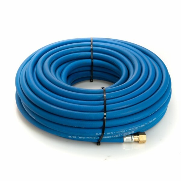 0007177 oxygen fitted hose 10mm 38 x 30m cw hose check valves 38
