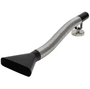 F-Tech Wolf Flexible Magnetic Fume Extraction Hose - 500mm (with Flat Suction Nozzle & Magnetic Base)