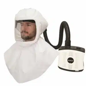 Weltek Airkos Air Purifying Powered Respirator with PU Reusable Hood (WMCR8000)
