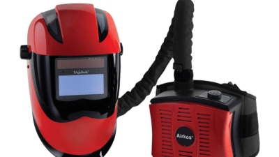 Kapio Red Side Vision S4 Airfed Welding/Grinding System