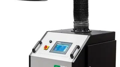 F-Tech Armur Steel Mobile Fume Unit c/w 7" Touch Panel - 110V/230V/400V