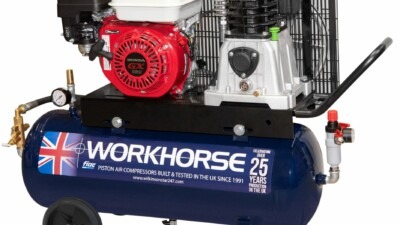 Workhorse Petrol Air Compressor 5.5HP 50L Portable