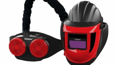 Weltek Navishock Welding/Grinding Helmet S4 c/w Airkem Unit