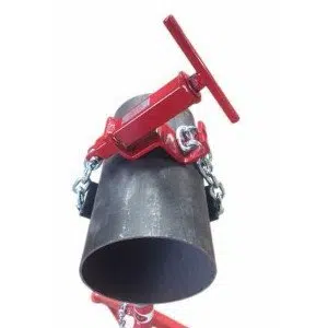 Hold Down Chain Lock for Five Leg Pipe Stand Heavy-Gauge Steel