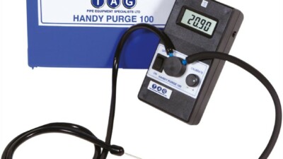 Handy Purge 100SC Self-Calibrating Weld Purge Monitor