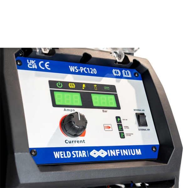 Infinium PC120 Air Plasma Cutter Control Panel