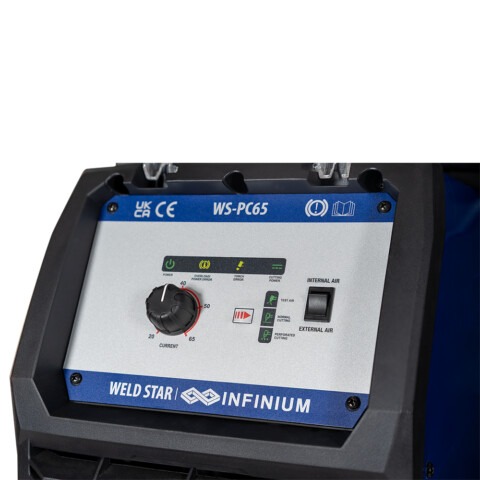 Infinium Air Plasma Cutter 65 Control Panel