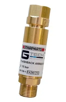 G-Tech In-Line Flashback Arrestor (Oxygen / Fuel Gas)