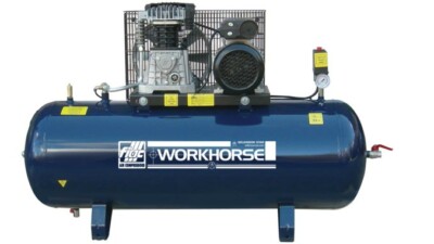 Air Compressor (Belt Driven) - 400v - 5.5HP (200 Litre Tank)