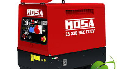 Mosa CS230 YSX-CC/CV ECO 210 Amp Diesel Engine Driven Welder Generator 210A (5kVA-4kW) A-Cool SX E/S