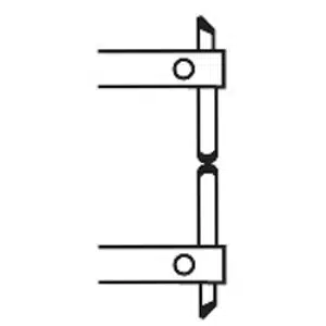 12mm Straight Electrodes x 100mm - Pair