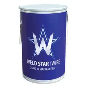 Weld Star SG3 MIG Wire - Mild Steel ER70S-6 - 250kg Drum (0.8mm, 1.0mm & 1.2mm)