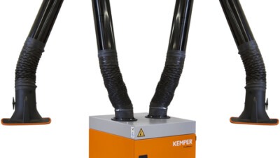 KEMPER ProfiMaster Filter Unit with 2 x 3 m Metal Tube Arm (60650DA104) - 400v