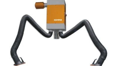 KEMPER Welding Fume Cartridge Filter Unit Stationary (7 M Arm, Flexible Exhaust Arm - 400 V) (83 200 105)