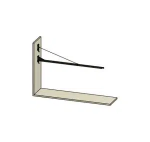 KEMPER Pivoting Arm for Welding Curtains - Various Lengths