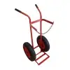 Single Gas Cylinder Trolley - 16" Pneumatic Wheels - Oxy/Acet/CO2 (KB08)