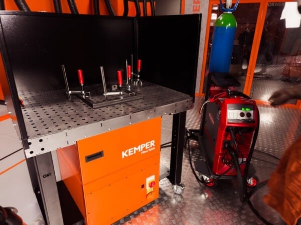 KEMPER Welding and Filter Table GWT 400V/50Hz