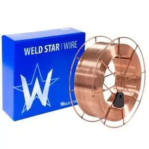 Weld Star SG2 Mild Steel MIG Wire - ER 70S-6 (G3Si1) - 0.8mm, 1.0mm & 1.2mm Dia. - 15kg Basket