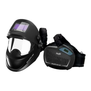 Stealth XG Air-Fed Welding & Grinding PAPR Helmet - Flip-Up Auto-Darkening (True Colour)