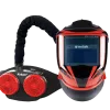 Navitek S4 Auto-Darkening Welding & Grinding Helmet - Shade 9-13 with Airkem Powered Air Unit (TH3)