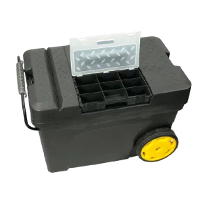 Portable Tool Case - 65L / 17 Gal - 61.3 x 37.5 x 41.9cm (2-Wheel, 8-Compartment)