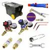 Sirocco Type 5 Cutting and Welding Set for Gas Contractors with Acetylene and Oxygen Regulators 10 Piece