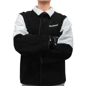 Stealth Split Leather Welding Jacket - Class 2 EN11611 - Sizes L-XL