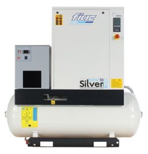 Silver NS SD 10 Screw Compressor Inverter 10HP 270L