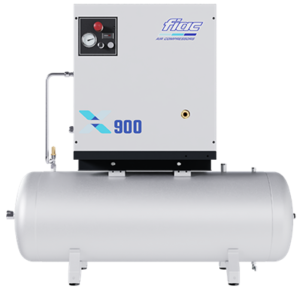 Screw Compressor X900 Oil-Injected 10 Bar