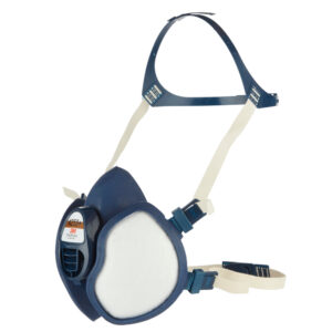 3M FFABEK1P3 R Maintenance-Free Reusable Half Mask Respirator
