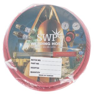 SWP Fitted Acetylene Welding Hose 8.0 mm 30 m 3/8"