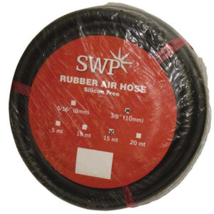 SWP Rubber Air Hose 3/8" 1/4" BSP Fittings Multiple Lengths Available