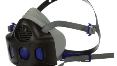 3M™ Secure Click™ Half Facepiece Respirator with Speaking Diaphragm - Multiple Sizes