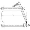 Tecna Industrial Suspended Spot Gun Angled Upper Arm