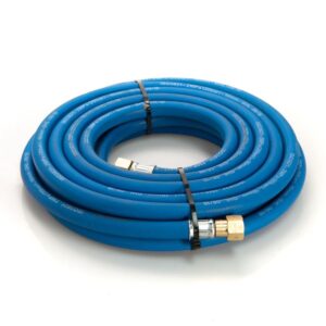 Starparts Oxygen Fitted Hose 8mm (5/16") with Hose Check Valves (3/8") ISO 3821:2010