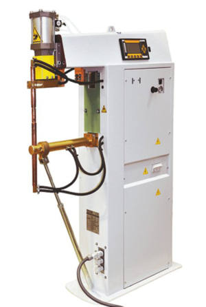 Tecna 40kVA Medium Frequency Inverter Linear Action Pneumatic Column Spot Welder