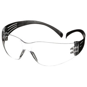 3M SecureFit SF101-BLK Anti-Fog Clear Lens Safety Goggles 5 Pack