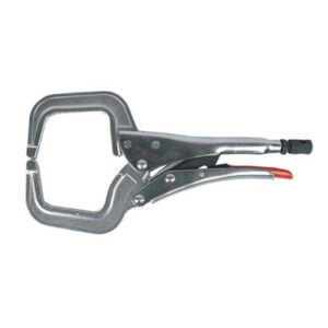Strong Hand Tools Round Tip Locking C-Clamp Pliers