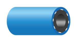 Anti-Static Rubber Air Hose Coil Prevost STOFLEX 10 50m 10mm ID 20 Bar