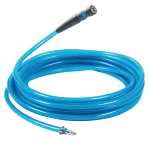 Coiled PVC Air Hose Extension Prevost DIFLEX 10m 12 Bar ARO 210 Couplers