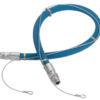Compressor Link Hose Prevost LEM 17S 1.5m 180 Bar R3/8 BSPT Male Swivel with Safety Cable